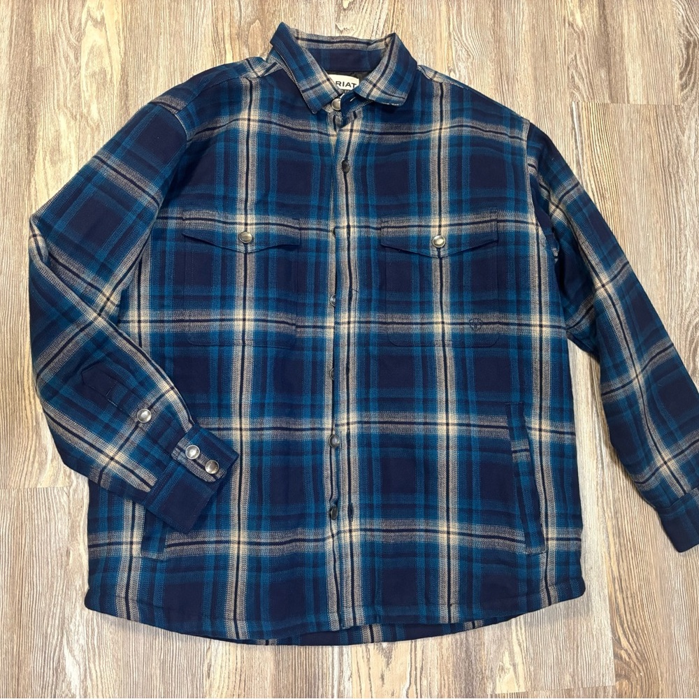 Men's Ariat Hannoch Shirt Jacket - XL - Picture 3 of 3